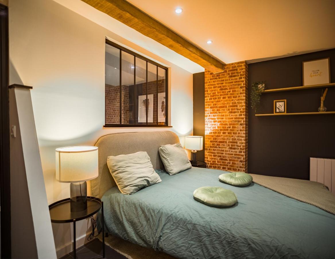 L'Art Du Temps - Terrasse -1 Min Hypercentre Apartment ทรัวส์ ภายนอก รูปภาพ