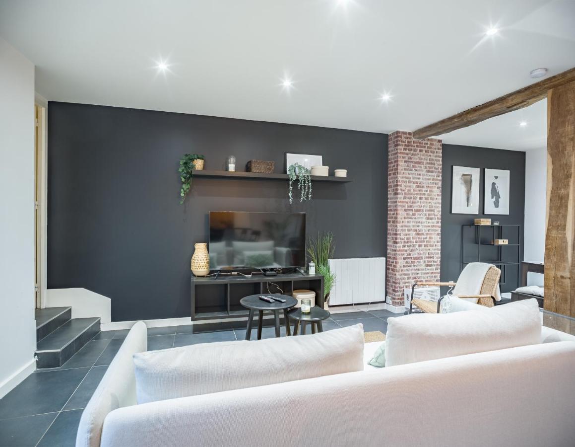 L'Art Du Temps - Terrasse -1 Min Hypercentre Apartment ทรัวส์ ภายนอก รูปภาพ